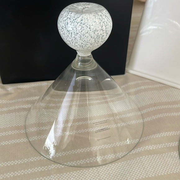 Luminescence‎ Glass Crystal Ball Base/ Stem Martini Glasses (set of 2), Romania - Picture 8 of 12